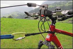 Bikeantenne Zugvorrichtung f&uuml;r Fahrrad